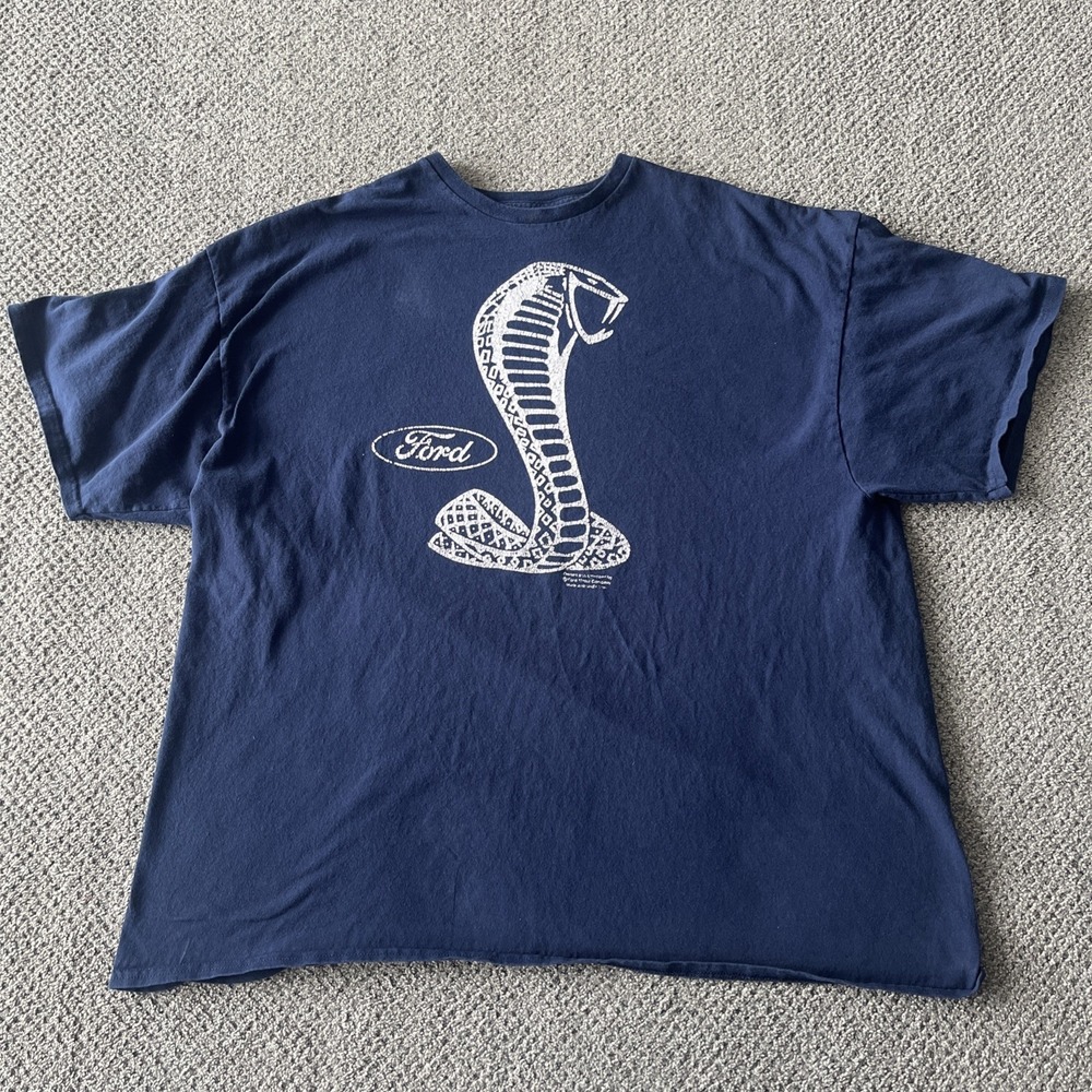 Vintage Ford Motor Company: Cobra. Shelby T-shirt. 3XL. T Shirt . Shirt Sleeve